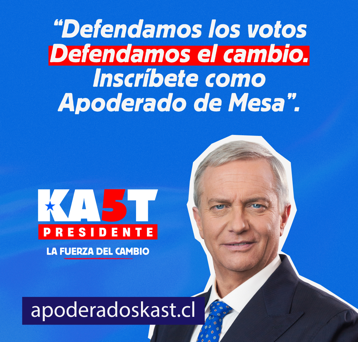 ¡Chile nos necesita el 16 de noviembre! 