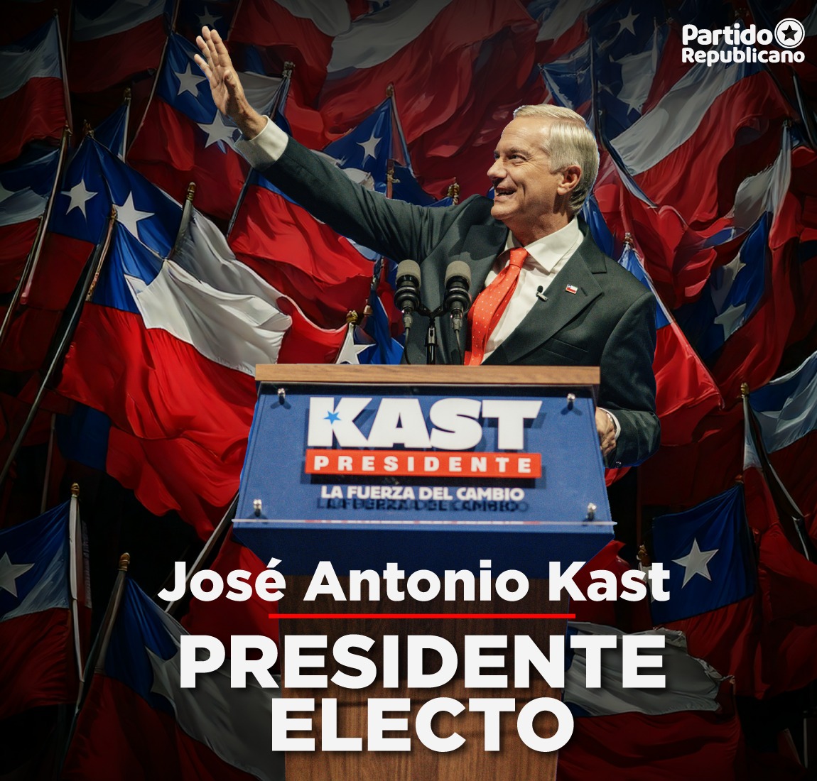 José Antonio Kast Presidente electo de Chile