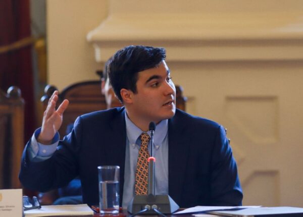 Concejal de Santiago Vicente Martínez.