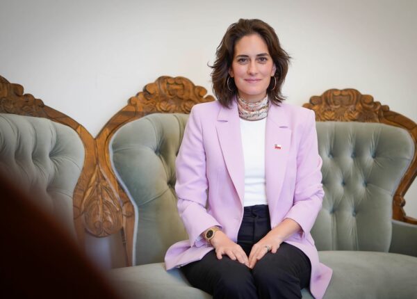 Foto La Tercera, ministra Wulf